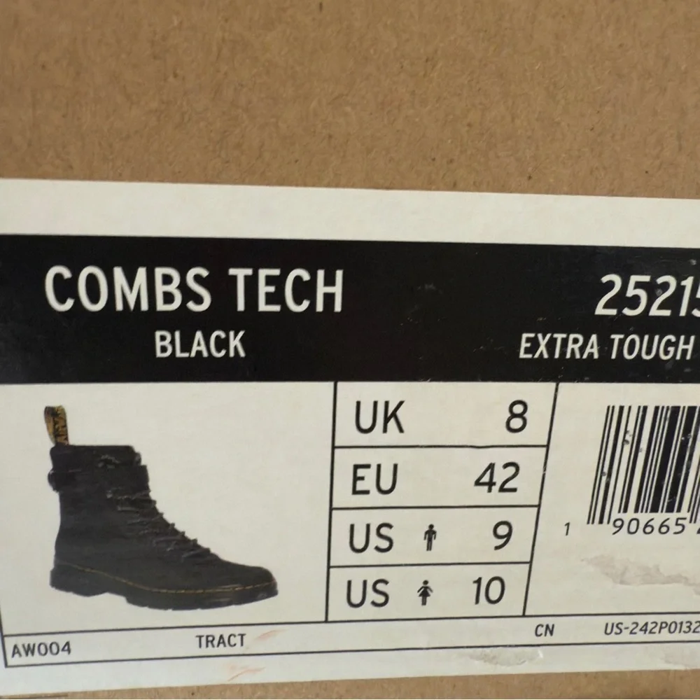 Dr. Martens Combs Tech Extra Tough Poly + Ajax